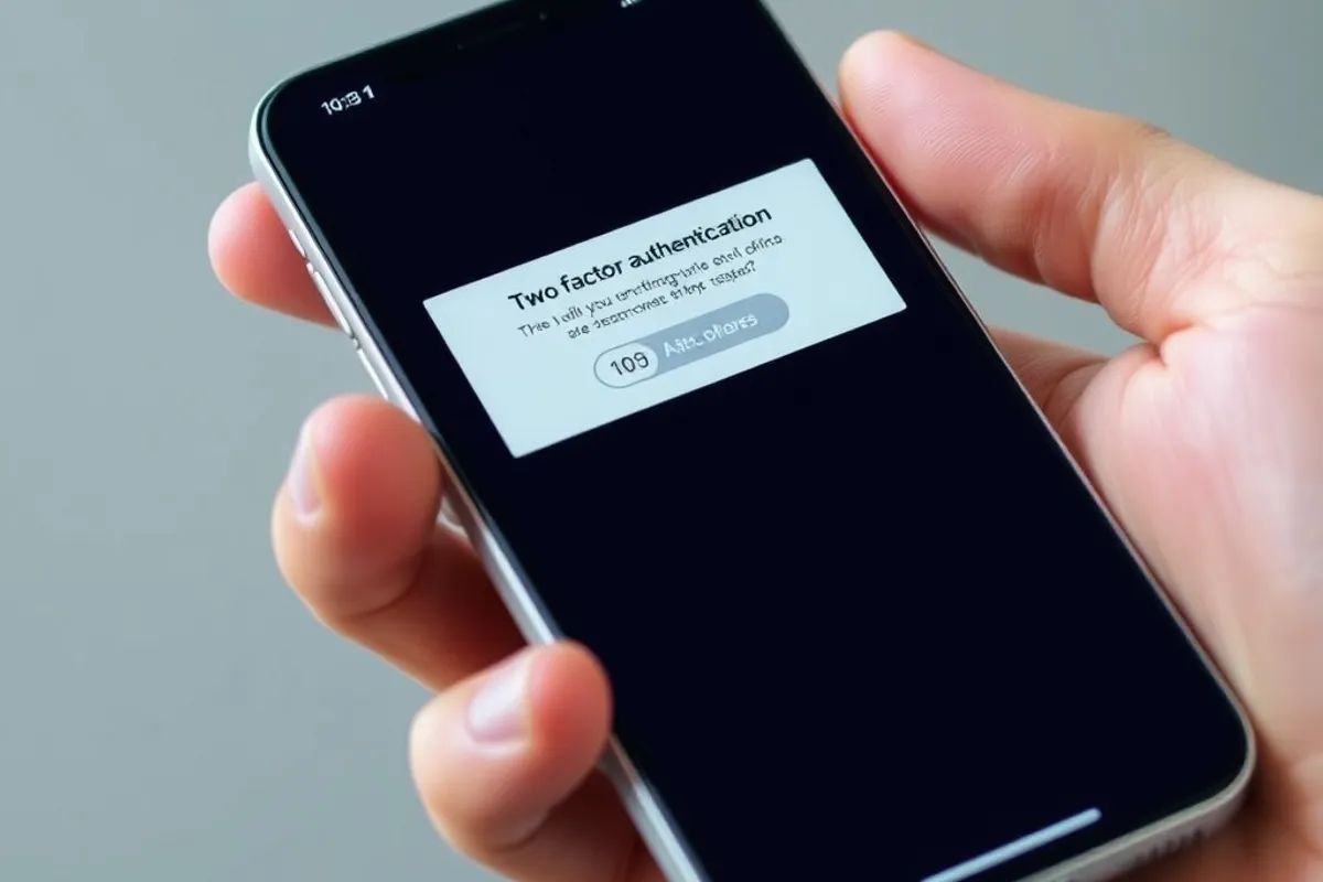 A person checking a link URL before clicking