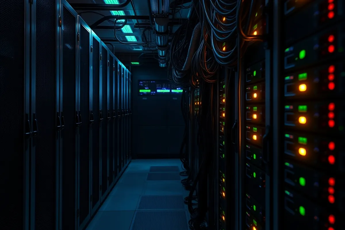 A comparison of two laptops showing hosting dashboards